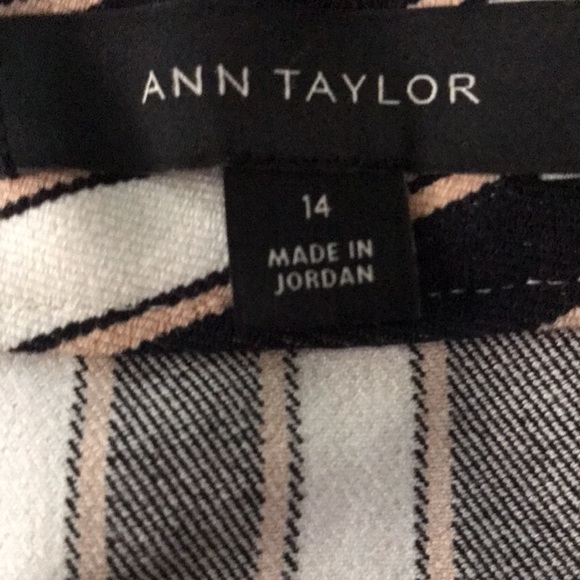 Ann Taylor Striped Skirt - Picture 3 of 5